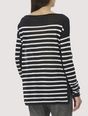 Intarsia Strip Sweater